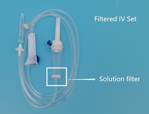 Medical Devices Disposable Intravenous IV Giving Set And Conponents