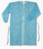 M L XL Hospital Isolation Gowns, Disposable Gowns, Isolation Gown With Cuff Pharmacy Dental Clinic